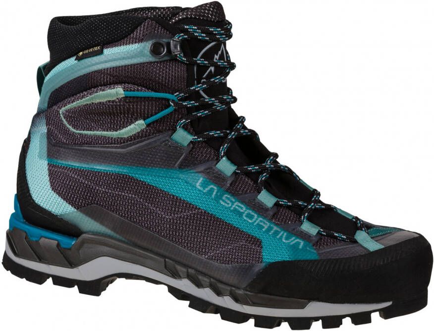 La sportiva Women's Trango Tech GTX Bergschoenen zwart grijs turkoois