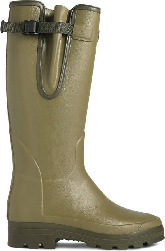 Le Chameau Vierzonord met Neopreenvoering Rubberlaarzen olijfgroen