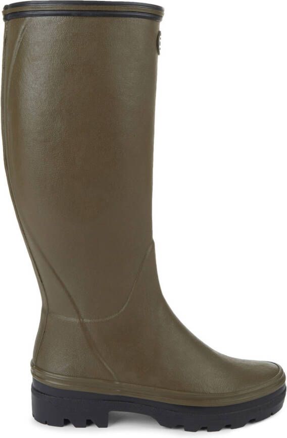 Le Chameau Women's Giverny Jersey Lined Boot Rubberlaarzen bruin