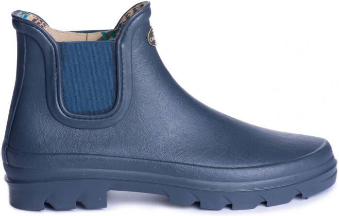 Le Chameau Women's Iris Chelsea Jersey Lined Boot Rubberlaarzen blauw