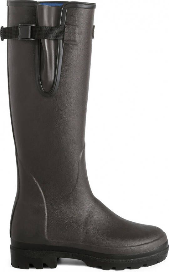 Le Chameau Women's Vierzonord mit Neoprenfutter Rubberlaarzen grijs