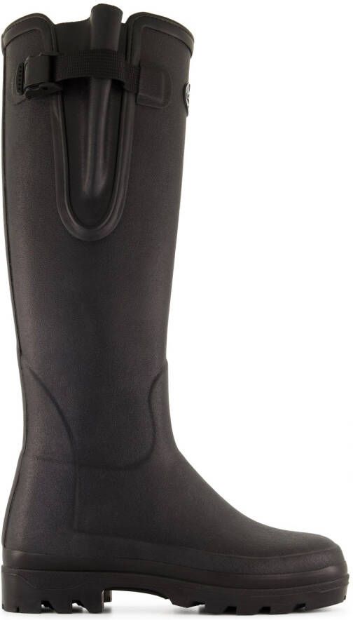 Le Chameau Women's Vierzonord mit Neoprenfutter Rubberlaarzen zwart
