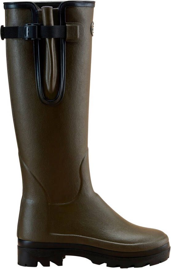 Le Chameau Women's Vierzonord mit Neoprenfutter Rubberlaarzen zwart