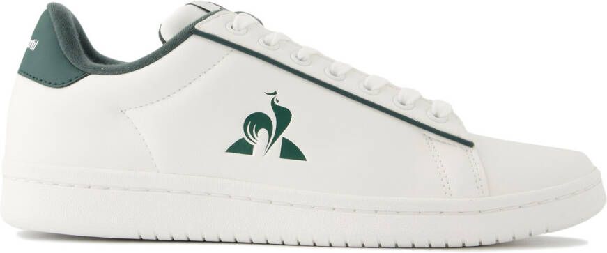 Le Coq Sportif Groene Leren Sportieve Sneakers met Rubberen Zool White Heren - Foto 6