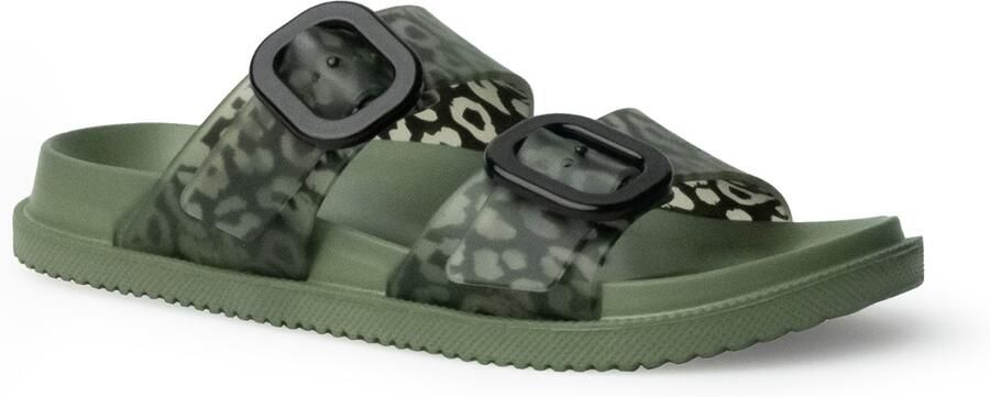 Lemon Jelly Women's Elise Feline Sandalen olijfgroen