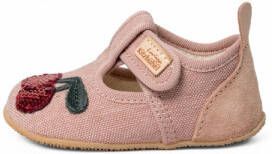 Living Kitzbühel Baby's Cheecky Cherry Pantoffels bruin