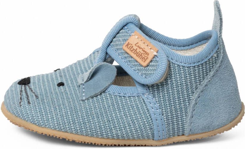 Living Kitzbühel Baby's Käthe Katze Pantoffels grijs