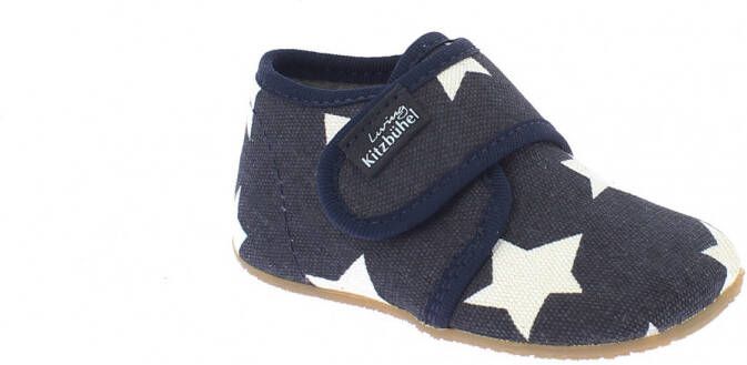 Living Kitzbühel Baby's Klettschuh Sterne Pantoffels blauw - Foto 2