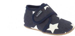 Living Kitzbühel Baby's Klettschuh Sterne Pantoffels blauw