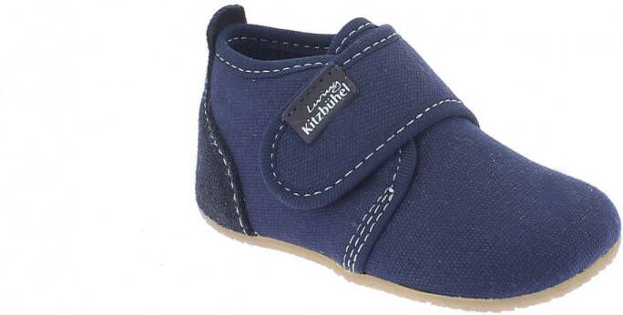 Living Kitzbühel Baby's Klettschuh Unifarben Pantoffels blauw