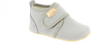 Living Kitzbühel Baby's Klettschuh Unifarben Pantoffels grijs