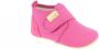 Living Kitzbühel Baby's Klettschuh Unifarben Pantoffels roze - Thumbnail 1