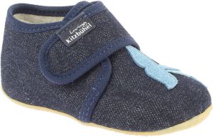 Living Kitzbühel Baby's Klettschuh Wal Pantoffels blauw