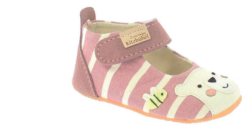 Living Kitzbühel Kid's Babyballerina Bär & Erdbeere Pantoffels meerkleurig