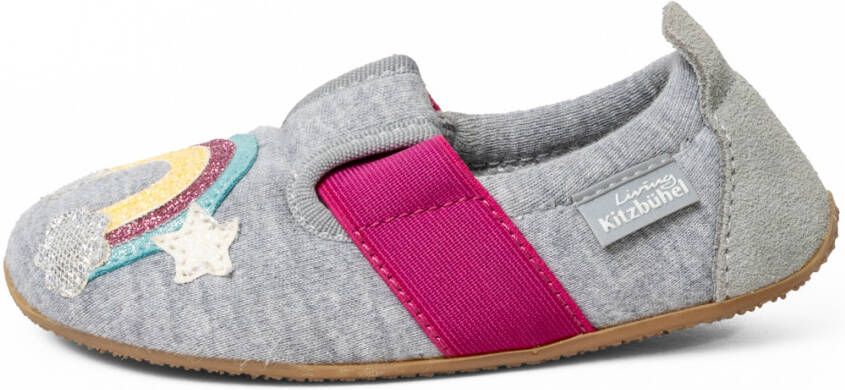 Living Kitzbühel Kid's Babyklett Einhornzauber Pantoffels grijs
