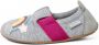 Living Kitzbühel Kid's Babyklett Einhornzauber Pantoffels grijs - Thumbnail 2