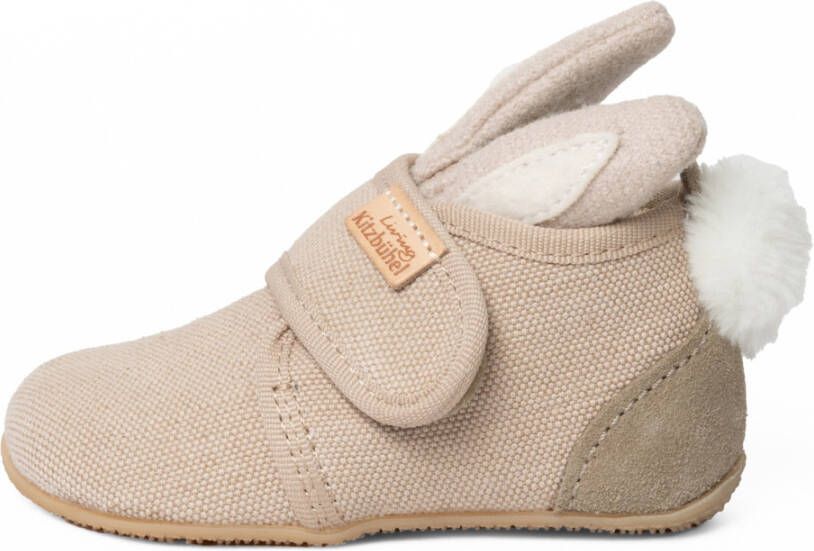 Living Kitzbühel Kid's Babyklett Heinrich Hase Pantoffels beige