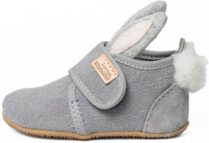 Living Kitzbühel Kid's Babyklett Heinrich Hase Pantoffels grijs