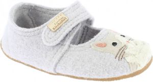 Living Kitzbühel Kid's Ballerina Kätzchen & Tasse Pantoffels wit