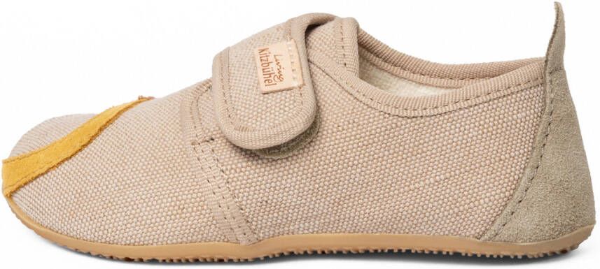 Living Kitzbühel Kid's Klettmodell Lutz Löwe Pantoffels beige