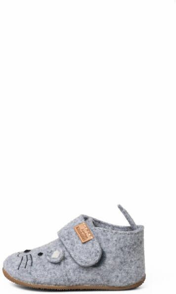 Living Kitzbühel Kid's i Maus Klettschuh Pantoffels grijs