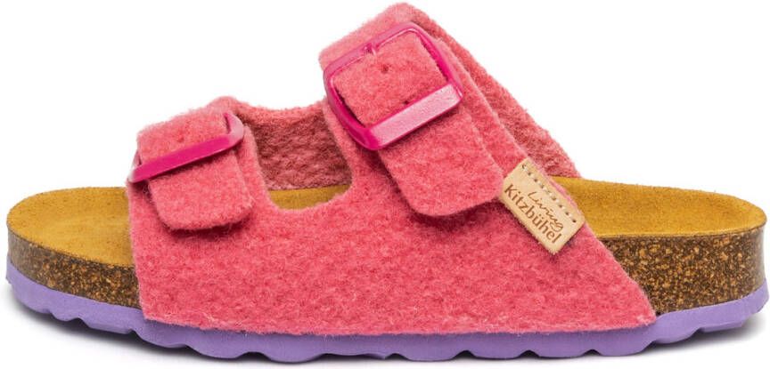 Living Kitzbühel Kid's Wooly Wonder Sandalen roze