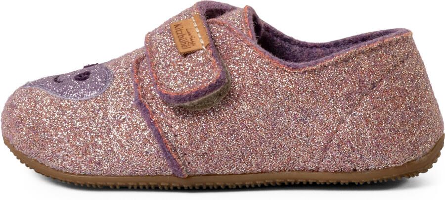Living Kitzbühel Kid's Molly Masche Ballerina Pantoffels bruin