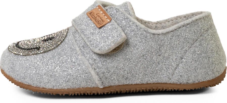 Living Kitzbühel Kid's Molly Masche Ballerina Pantoffels grijs