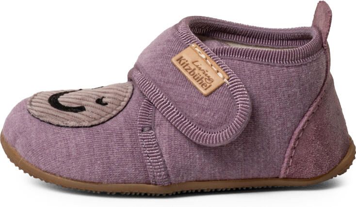 Living Kitzbühel Kid's Smiley Klettschuh Pantoffels purper