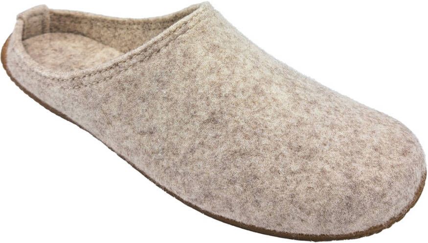 Living Kitzbühel Pantoffel Filz Pantoffels beige