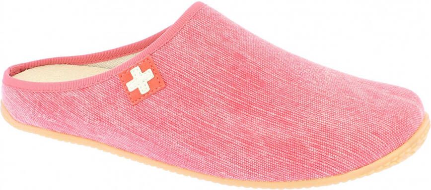 Living Kitzbühel Pantoffel Schweizer Kreuz Pantoffels roze