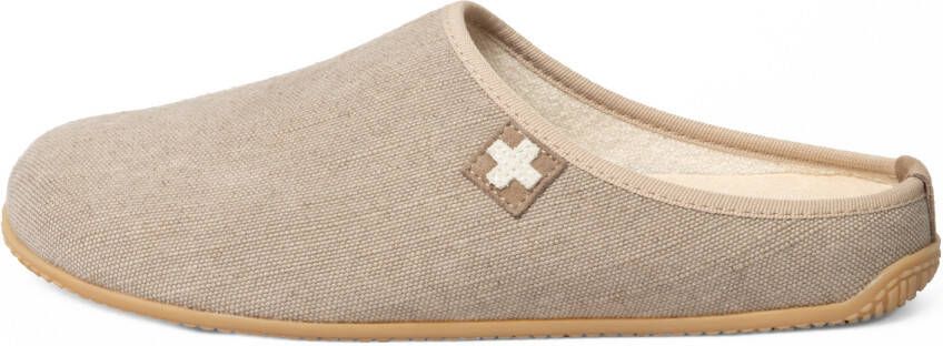 Living Kitzbühel Uni Gipfelkreuz Pantoffel Pantoffels beige