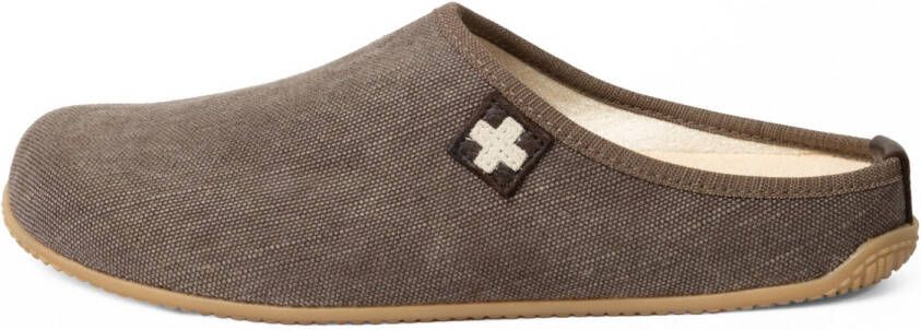 Living Kitzbühel Uni Gipfelkreuz Pantoffel Pantoffels bruin