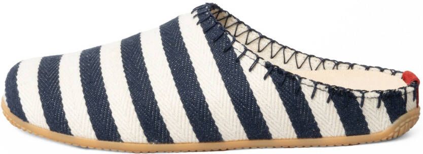 Living Kitzbühel Women's Maritimer Streif Pantoffel Pantoffels wit