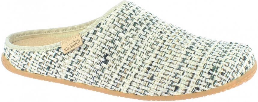 Living Kitzbühel Women's Pantoffel Stuktur-Leinen Pantoffels beige