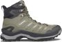 Lowa Innovo Mid Wandelschoenen grijs olijfgroen - Thumbnail 3