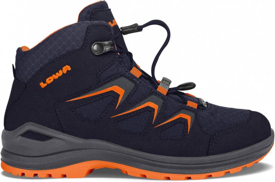 Lowa Innox Evo GTX Qc Junior Kinderen waterdichte mid wandelschoenen Navy Orange - Foto 3