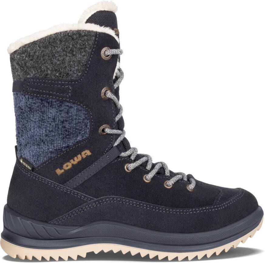 Lowa Kid's Bianca GTX Hi Junior Winterschoenen blauw grijs