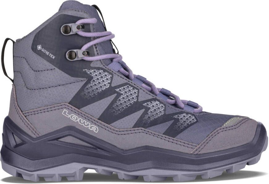 Lowa Kid's Maddox Pro GTX Mid Wandelschoenen grijs blauw