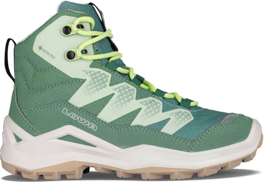 Lowa Kid's Maddox Pro GTX Mid Wandelschoenen groen