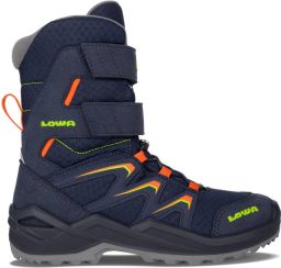 Lowa Kid's Maddox Warm GTX Hi Junior Winterschoenen blauw
