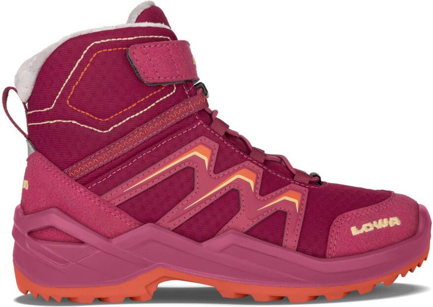 Lowa Kid's Maddox Warm GTX Mid Junior Winterschoenen maat 7K rood roze