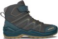 Lowa Kid's Maddox Warm GTX Mid Junior Winterschoenen blauw - Blauw
