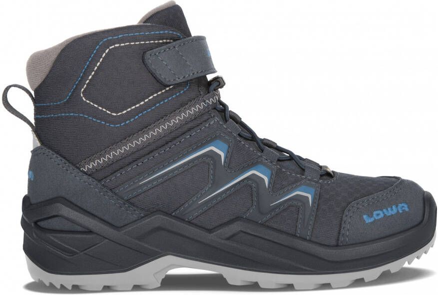 Lowa Kid's Maddox Warm GTX Winterschoenen blauw grijs - Foto 3