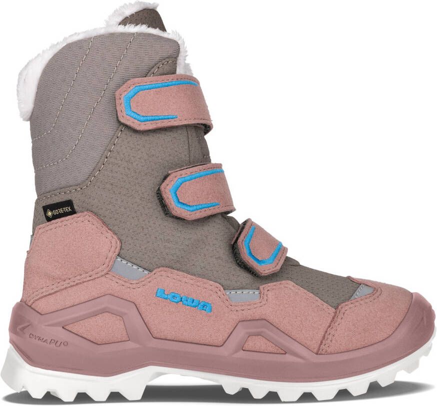 Lowa Kid's Milo Evo GTX Hi Junior Winterschoenen maat 12K roze bruin