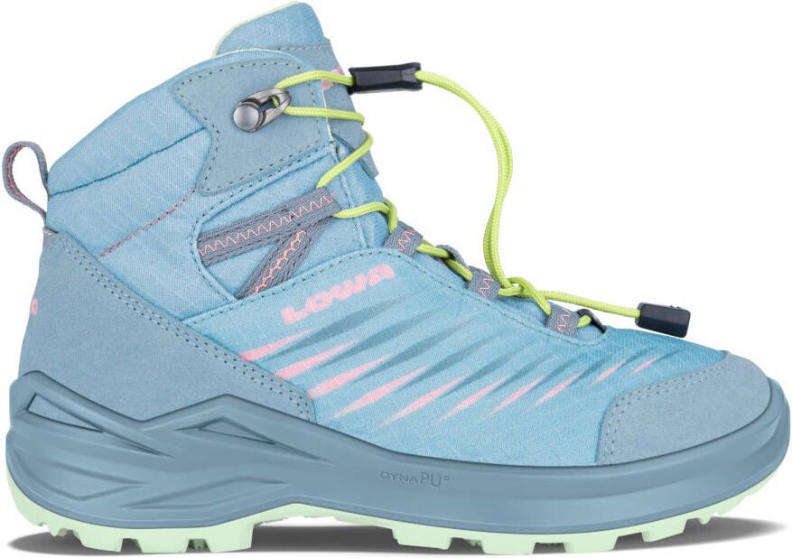 Lowa Kid's Zirrox II GTX Mid Wandelschoenen turkoois blauw