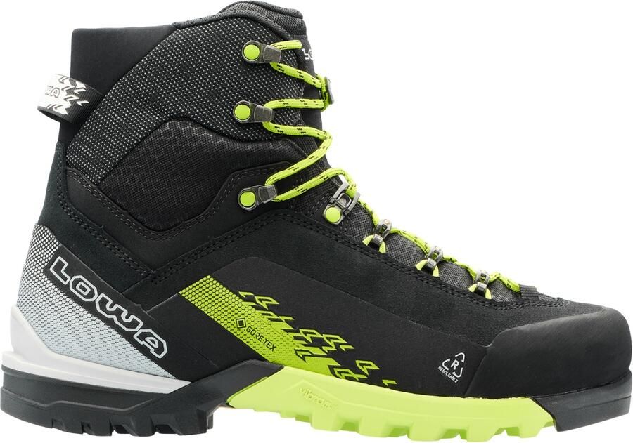 Lowa Cervino GTX Mid Bergschoenen zwart olijfgroen