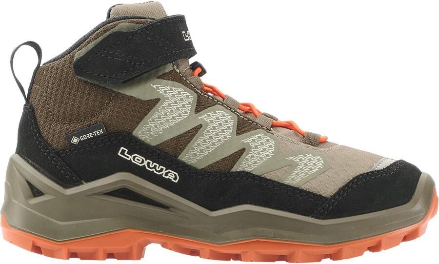 Lowa Kid's Maddox Pro GTX Mid VC Wandelschoenen zwart