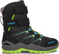 Lowa Kid's Maddox Warm GTX Hi Junior Winterschoenen zwart - Zwart