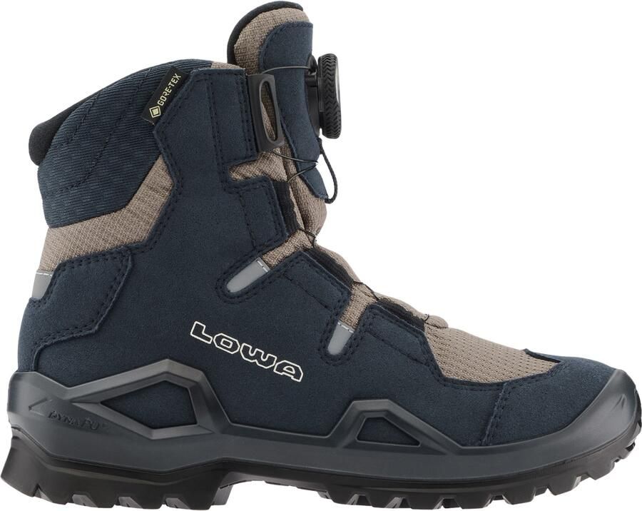 Lowa Kid's Milo Evo GTX Hi Boa Winterschoenen blauw